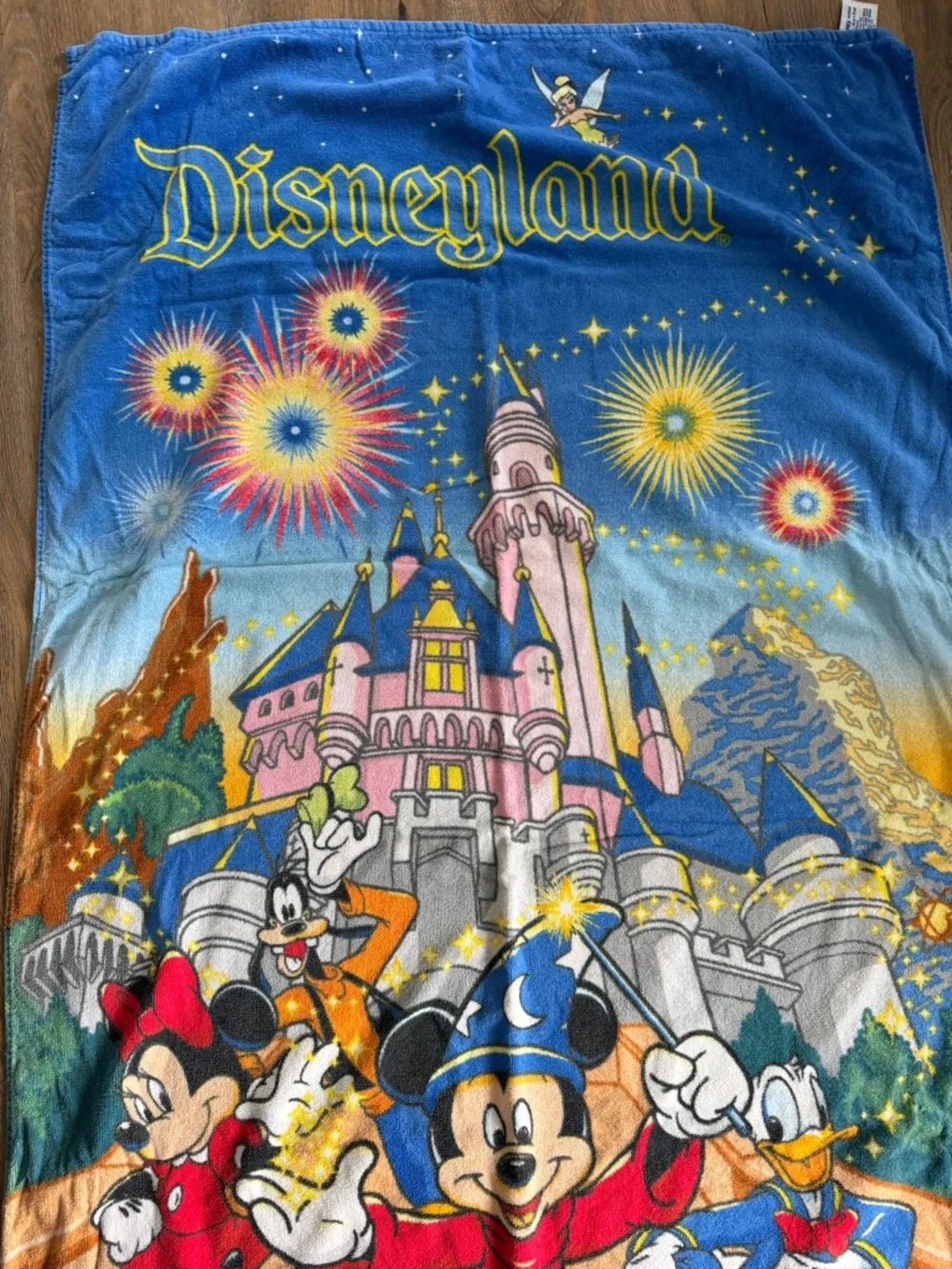 Vintage Disney Where The Magic Began Beach Towel